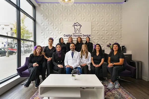  All of our amazing staff at Capitol Square Dental